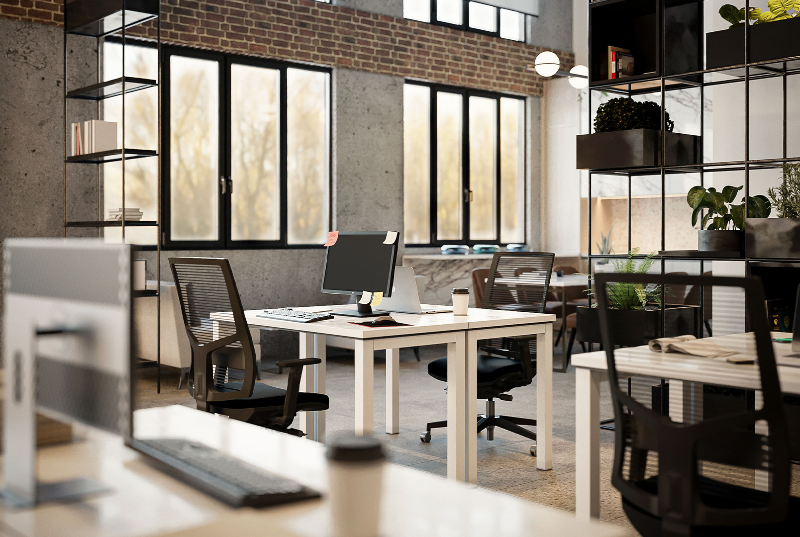 Marble works company office