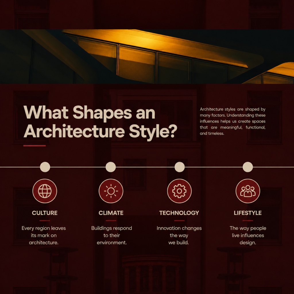 What Shapes an Architecture Style?