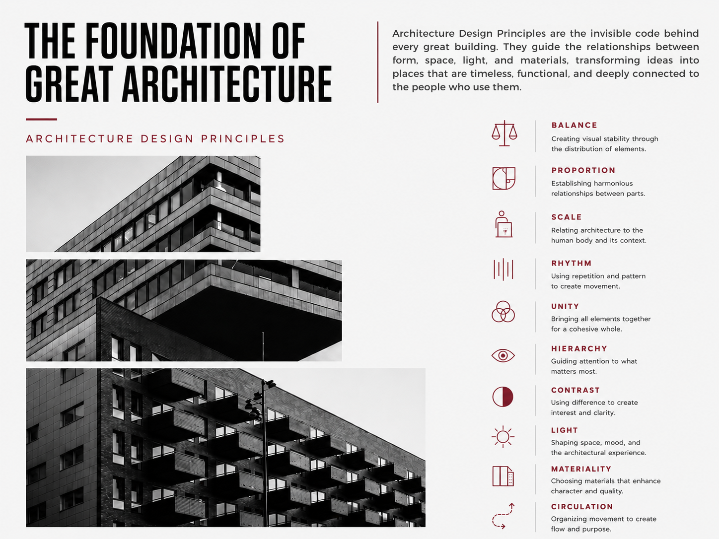 Architecture Design Principles: Beyond Form & Function