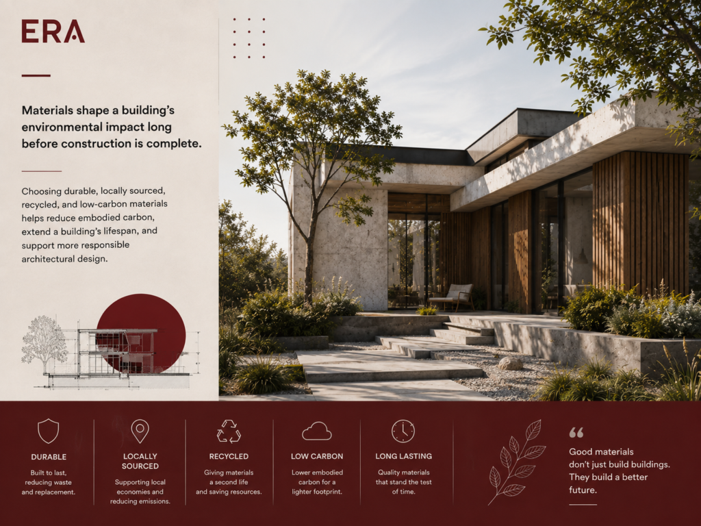 Why Is Material Selection Important in Sustainable Architecture?