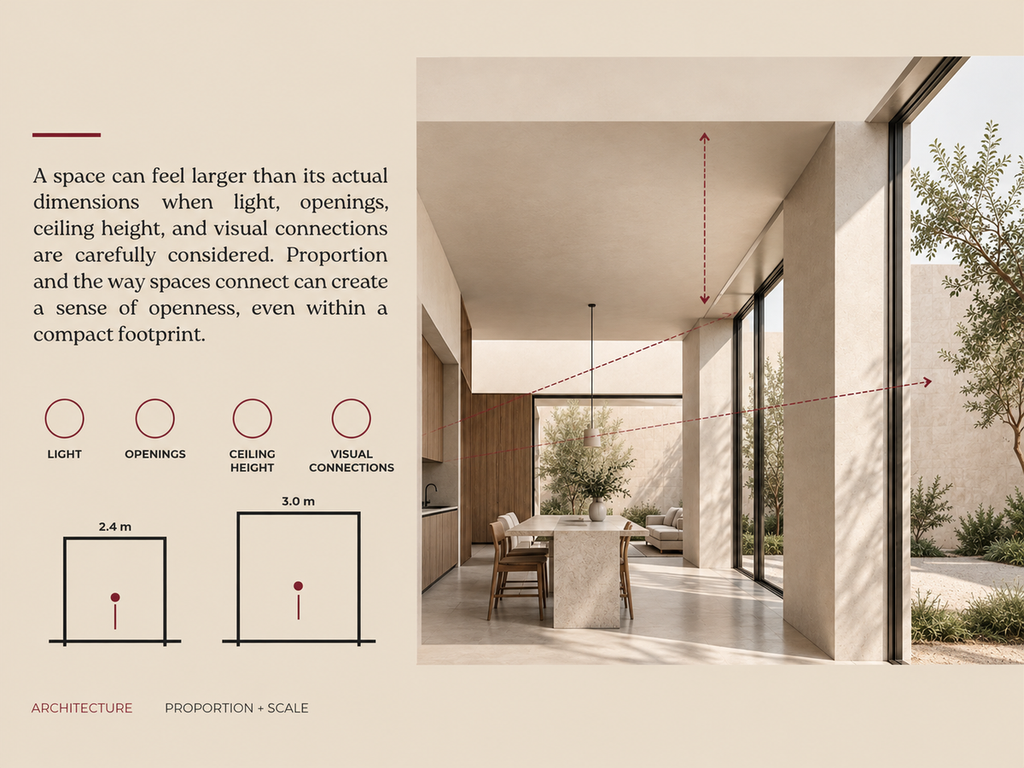 Why Does a Small Space Sometimes Feel Bigger Than It Is?