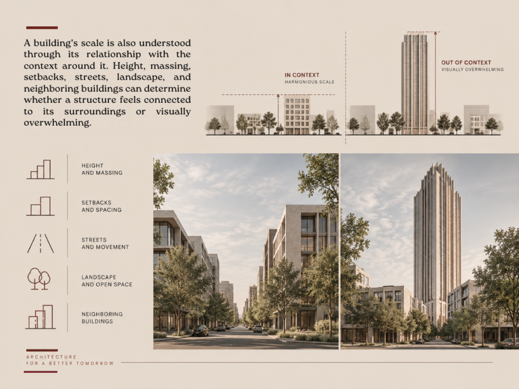 When Does a Building Become Too Large for Its Surroundings?